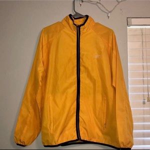 Yellow Reebok Windbreaker